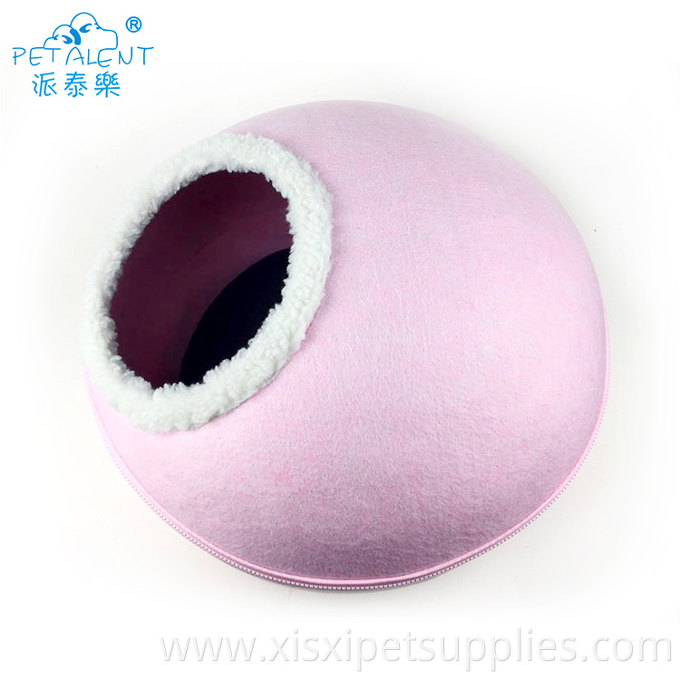 New design indoor pet dog bed,warm wool felt pet beds